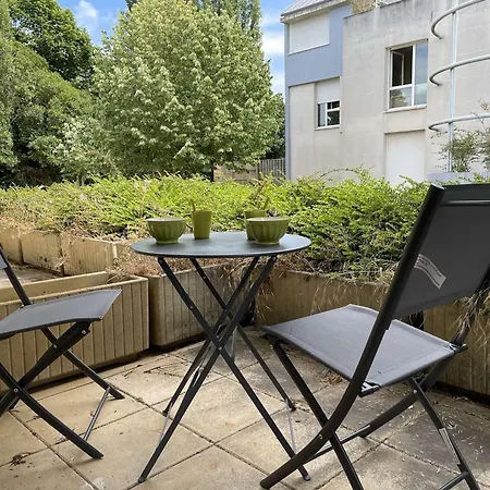 2 Pers Avec Terrasse, Piscine Et Proche Plage, - Fr-1-246-725 Apartamento La Rochelle (Charente-Maritime)